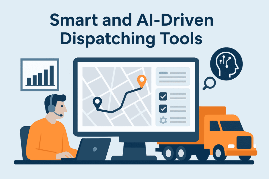AI-driven truck dispatch